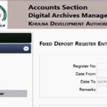 Accounts Section <br/> of KDA